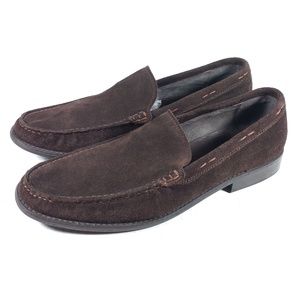 John Varvatos Chocolate Brown Loafer Mens 11